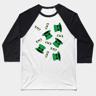 st paddy's day shades and top hats Baseball T-Shirt